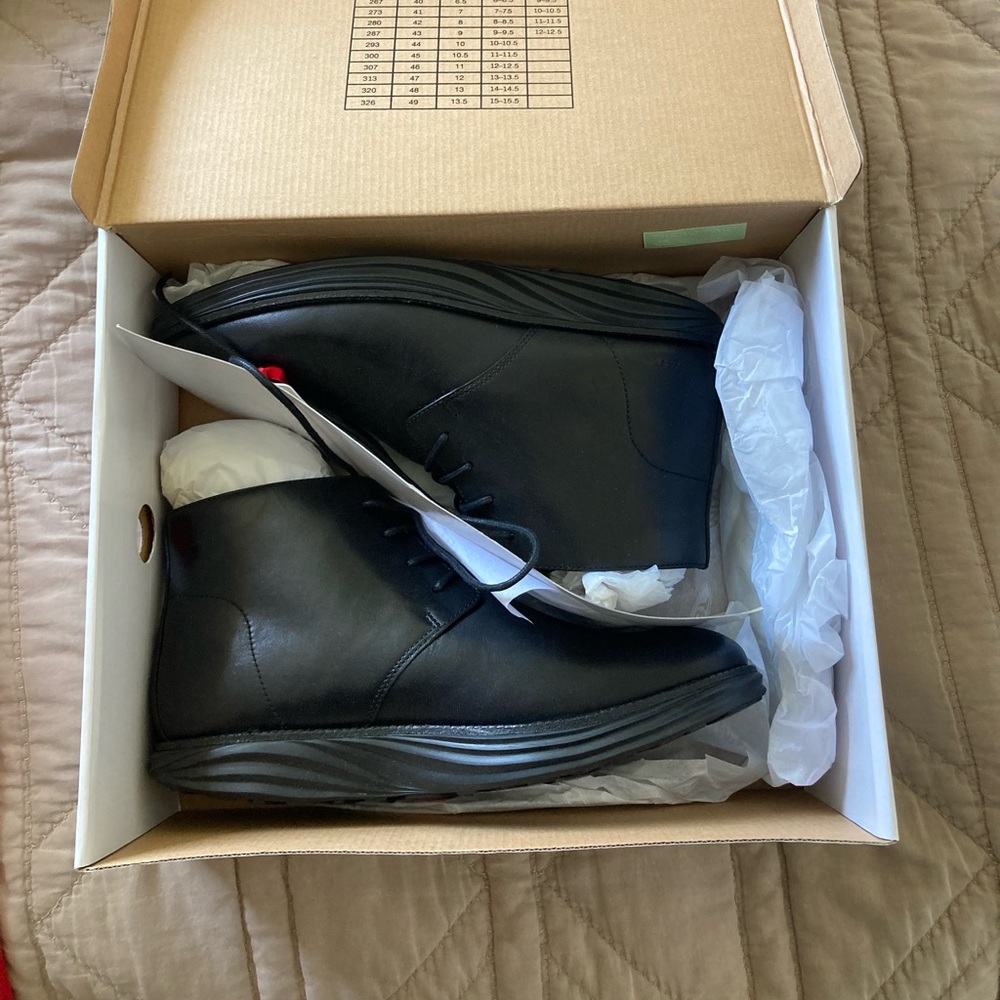Brand new shoes that I never wore. Rocker bottom for healthy feet